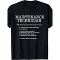Handyman Graphic Print T-Shirt, Unisex Casual 100% Cotton Crewneck Top, Short-Sleeve Workwear Gift for Technicians