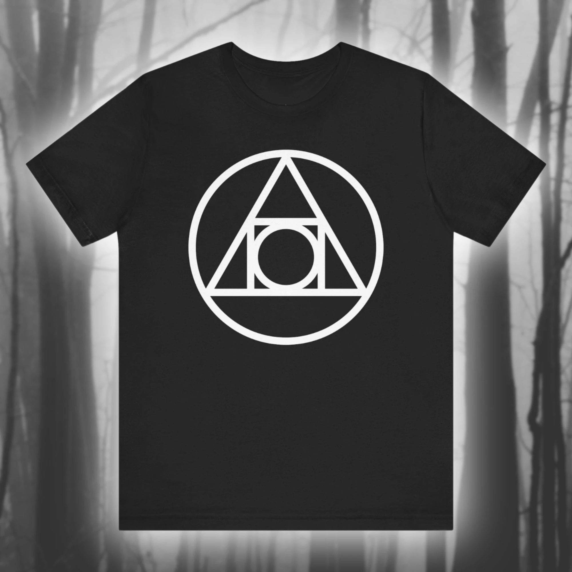 The Kybalion Closed Philosophy Mystery T-shirt Witch T-shirt As Mentioned Above Magic Badge Seal Unigender Jersey Short-sleeved