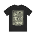 Graveyard Music Goth T-shirt Dance of Death Goth T-shirt Mementos of Death Scary Dance Ghost Top Unisex Short-sleeved T-shirt