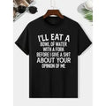 Men Casual Short Sleeve Rinse Neck T Shirtstreetwear, shop deals, summer outfits, guys gifts, summer clothes, gifts for him, graphic tee, men's shirts, t shirt, cl