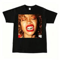 Erykah Badu T-Shirt with Retro 90’s Graphic, Vintage Soul and R&B Music Legend Tee for Men Women, Soft Cotton Unisex Crewneck Top, Classic Aesthetic Streetwear Shirt for Casual Everyday Wear and Fan Gift Idea Black