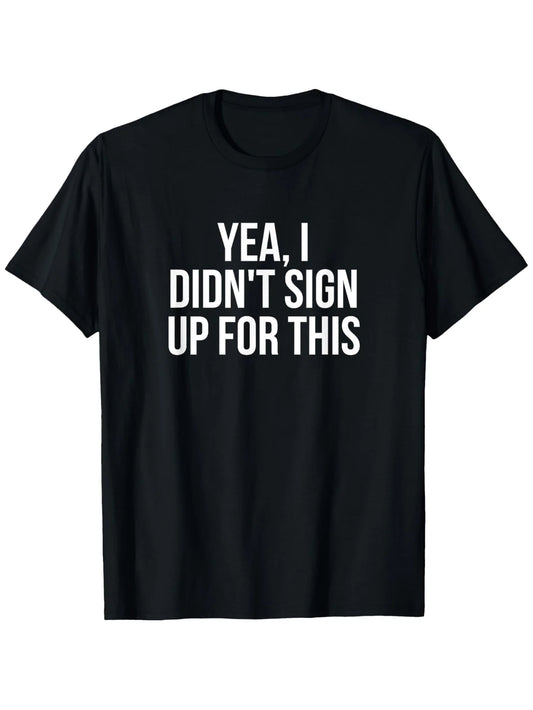 T-Shirt, Stylish And Fun, Perfect for Summer with Short Sleeves, Suitable for All Seasons, Features a Playful Print, Available in Size S, Made of Heavyweight 200G Fabric, Ideal for Parties, Dates, And Office Environments, a Humorous Shirt
