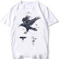 HOT SALE Casual Tee Beach Dive White Tee Vintage Tee Whale Shark Dissection Tee Female Hip Hop Aesthetic Comfortable Clothing
