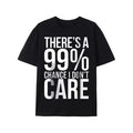 item picture mens 100 t shirt a 99 i dont care graphic casual crew neck short sleeve regular season tee everyday t shirt graphic tee