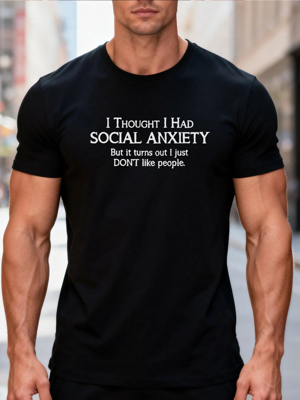 Men's Fun Casual T-shirts, Available in Sizes S, Suitable Casual Wear, Printed T-shirts, Short-sleeved Tops, Comfortable, Suitable Work and Outdoor Activities, Full of Design Flair, 200g