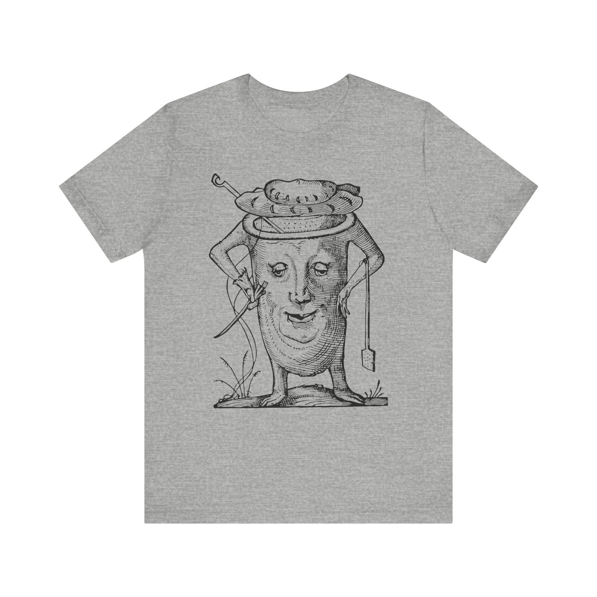 The Drolatic Dreams of Pantagruel III Weird Jar Shirts Retro Surreal Art and Creepily Weird Unisex Sweatshirt Short-sleeved Tees
