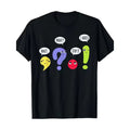 item picture mens funny marks t shirt graphic with periods question marks marks casual round neck short sleeve tee for casual attire quirky apparel