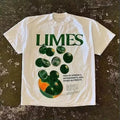 2025 Summer Fashion Tee Men Women Cotton T-shirt Y2K Loose Street Letter Print Short Sleeve Casual T-shirt  Retro Harajuku Top