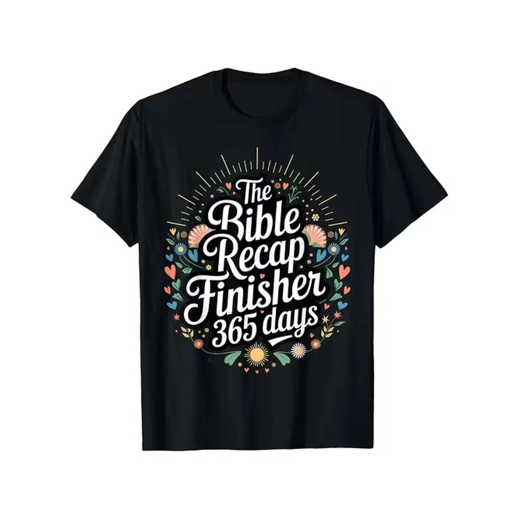 item picture mens christian bible finisher t shirt black with the bible finisher days floral breathable cotton tee for biblical study celebration gift church bible funny faithbased
