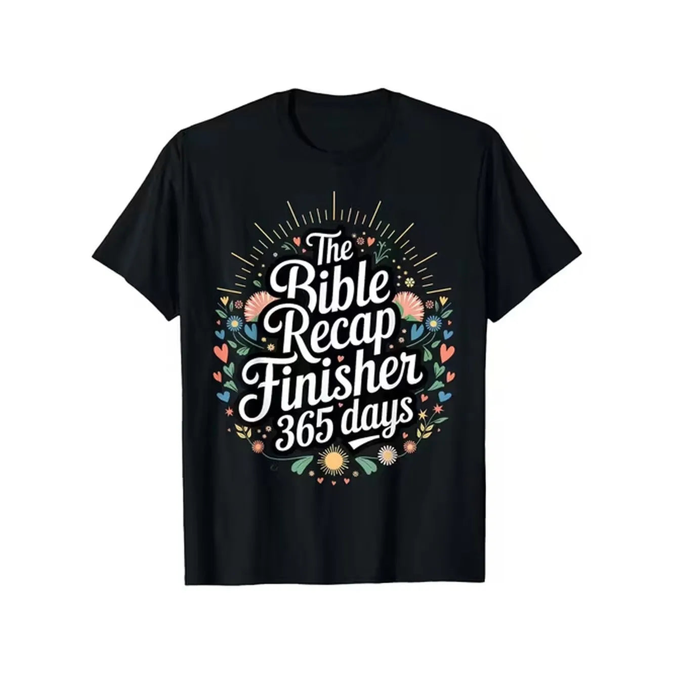 item picture mens christian bible finisher t shirt black with the bible finisher days floral breathable cotton tee for biblical study celebration gift church bible funny faithbased