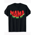 Fun Watermelon T-Shirt, Soft and Breathable, Short-Sleeve Crew Neck Top, Pairs with Watermelon for a Refreshing Summer Outfit, Family Matching