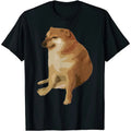 HOT SALE Meme Balltze Cheems RIP Grpahic T Shirt for Men Clothing Funny Doge Fans T-shirts Fashion Streetwear Casual Unisex Tops