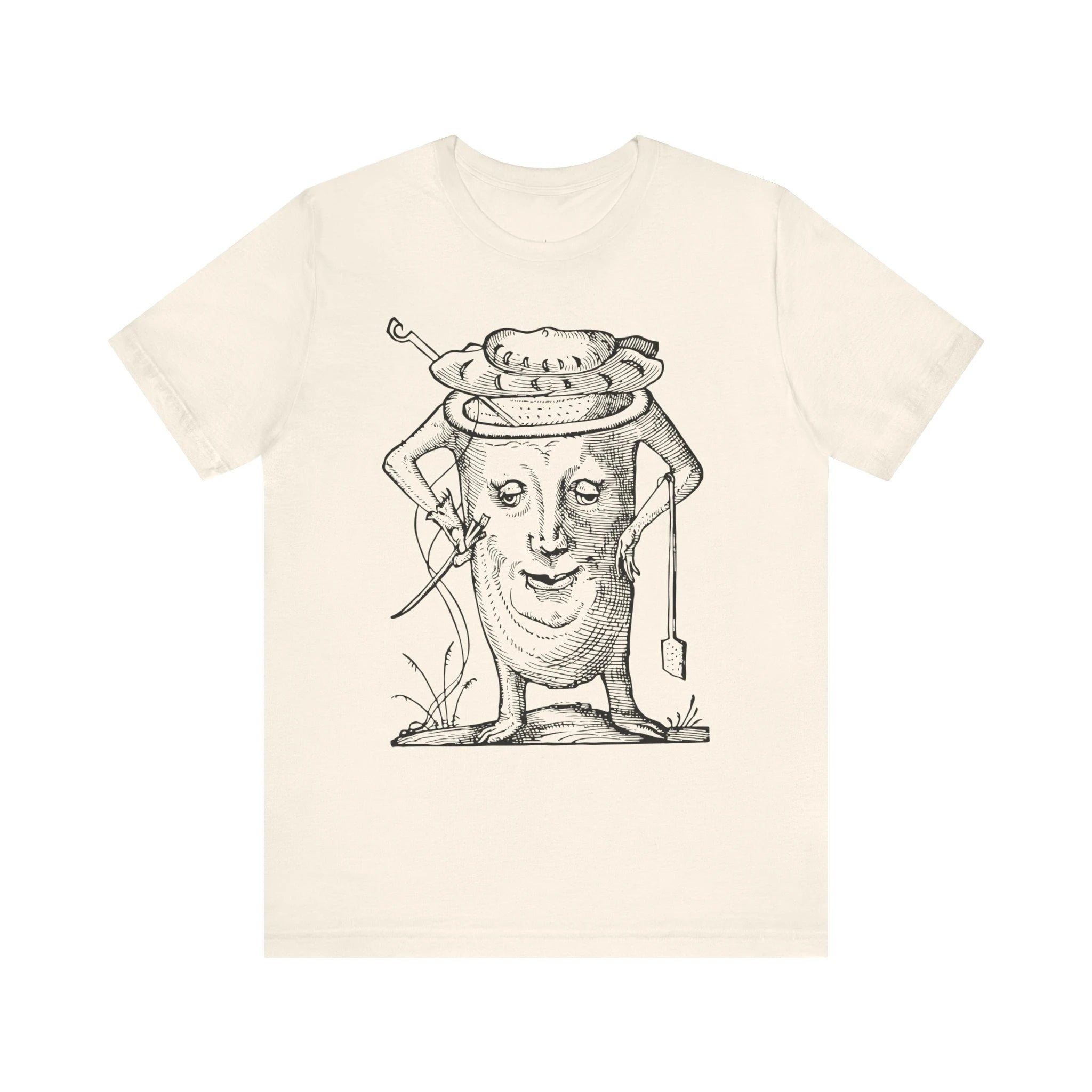 The Drolatic Dreams of Pantagruel III Weird Jar Shirts Retro Surreal Art and Creepily Weird Unisex Sweatshirt Short-sleeved Tees