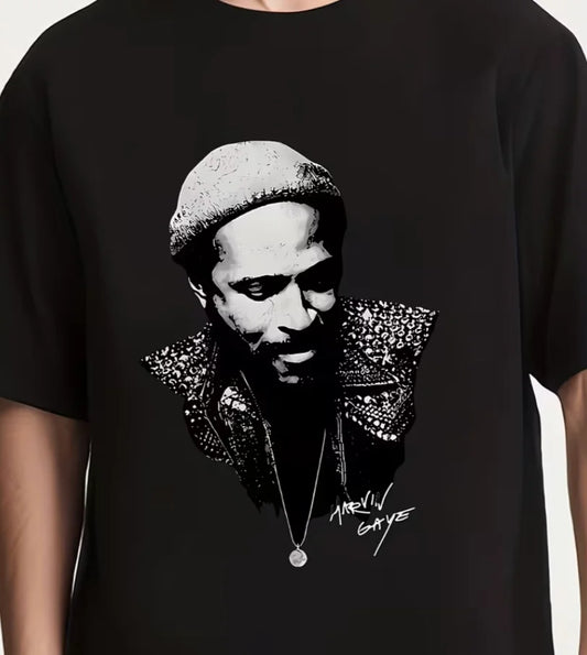 Vintage Style Graphic T-Shirt Comfortable Crew Neck Tee Short Sleeves for Everyday Use Drop Shoulder Short Sleeves Ideal Cozy
