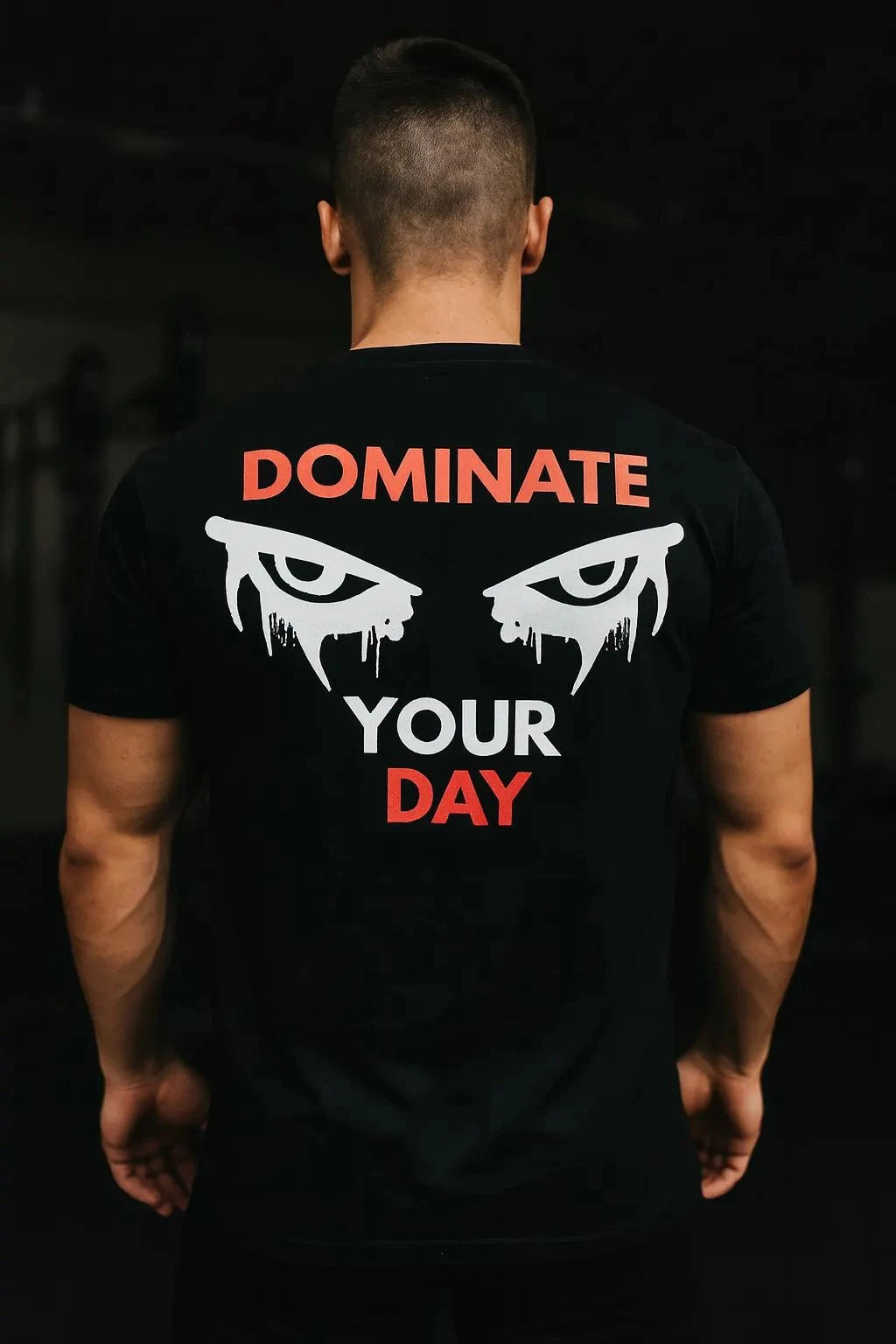 HOT SALE Funny Dominate Your Day T-Shirt Cotton Printed Round-neck High-quality Casual Fitness Streetwear Comfortable T-shirt