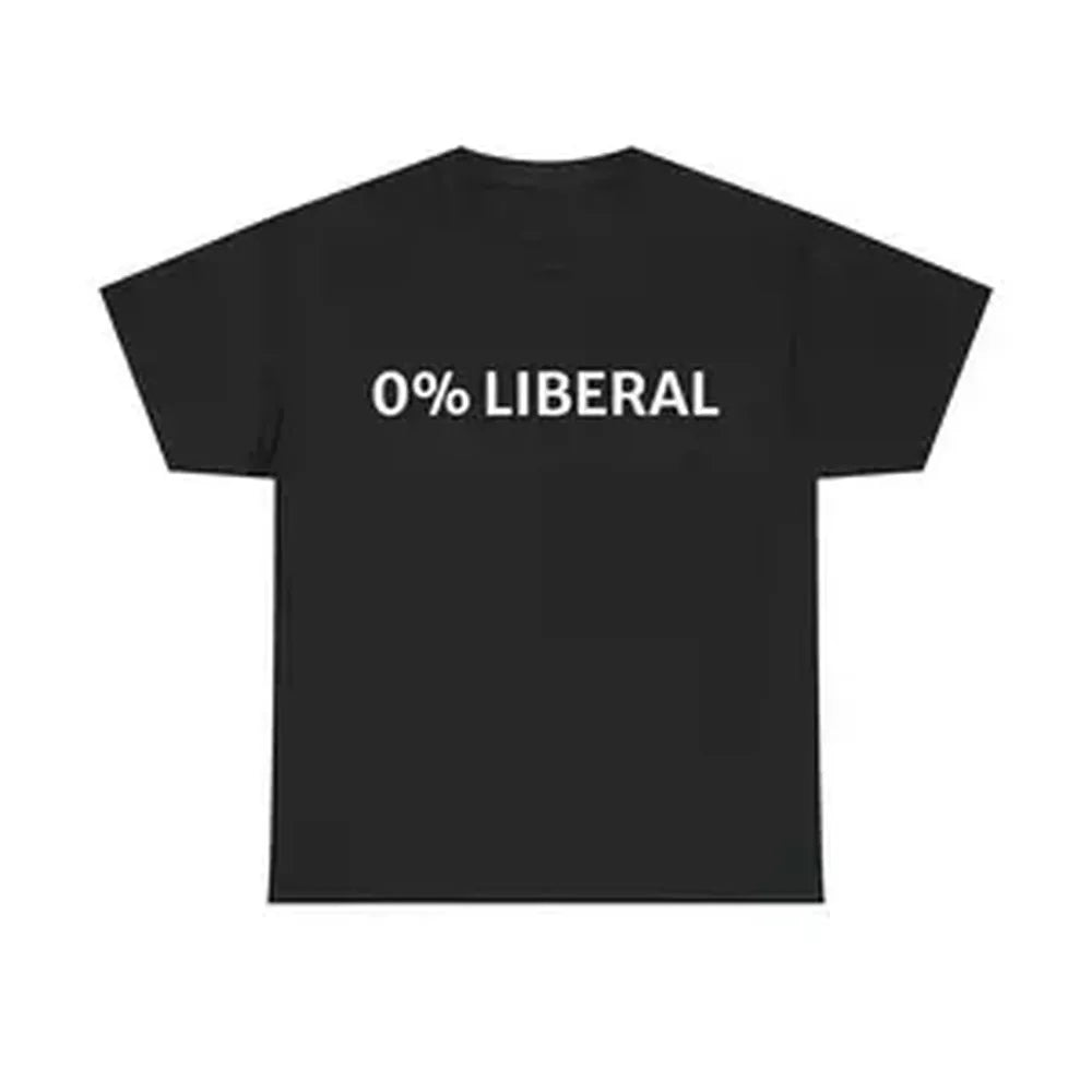 Men's 0% Funny Graphic T-Shirt, Casual Short Sleeve Round Neck Tee in Soft Lightweight Cotton Fabric