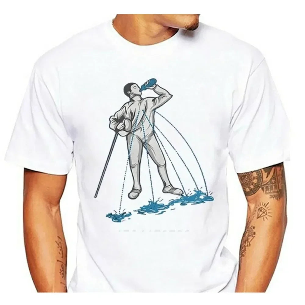 Funny Man T Shirt Woman Novel T Shirt Fencing Exercise Humor Fencing Cool T Shirt New Summer Short Sleeve Top T Shirt