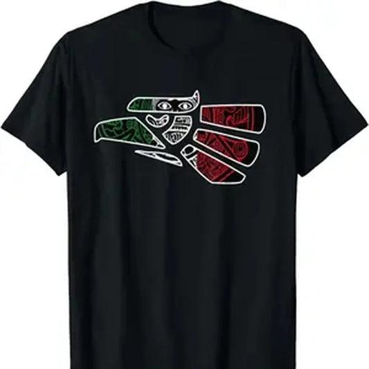Cotton [ Cotton] Hecho En Mexico Aztec Calendar Mexican Eagle T-Shirt Menswear Top Golf Gift T-Shirt For Men And Women