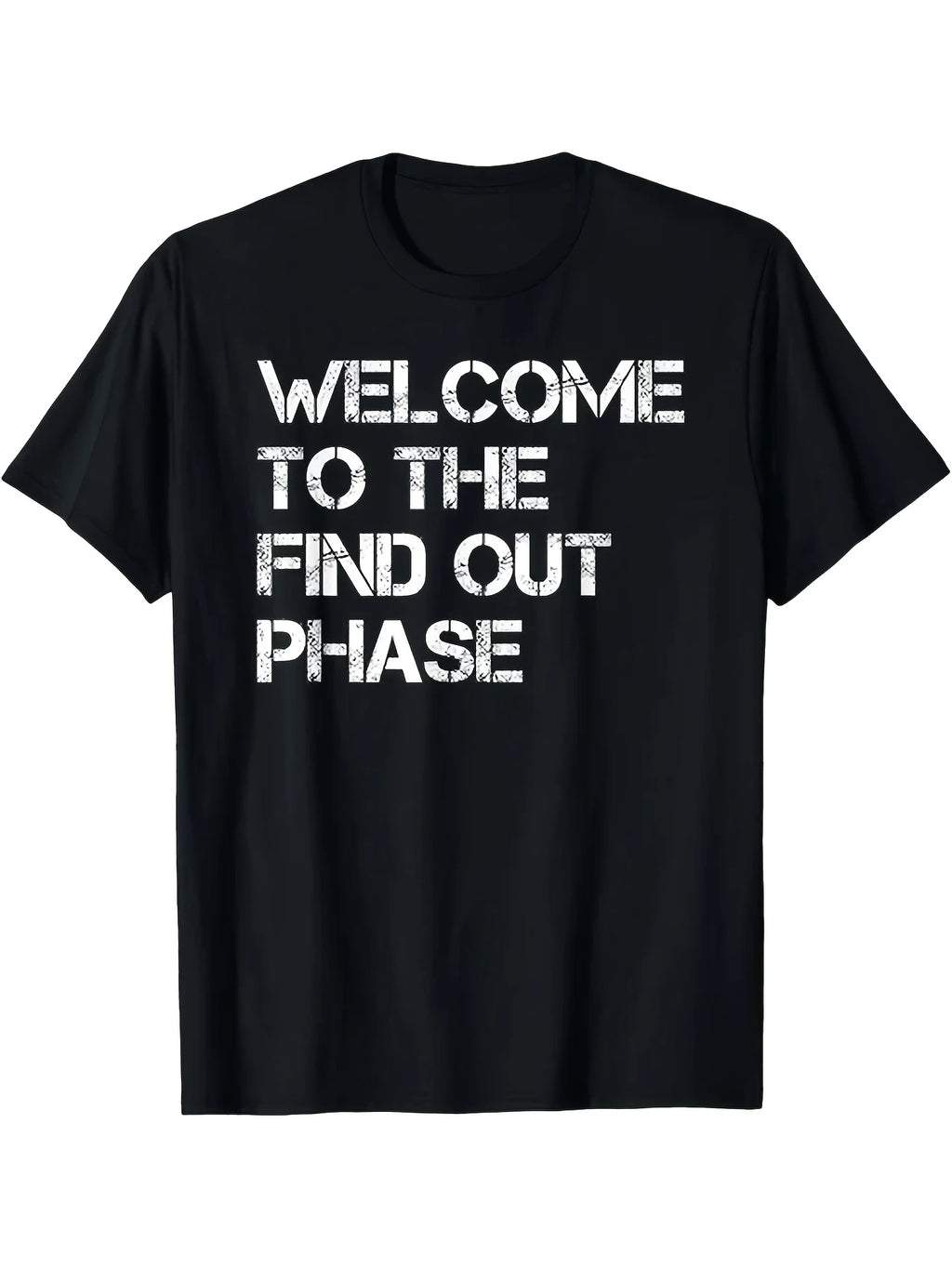 FAFO Welcome to Exploration Stage Design Unisex T-Shirt | Crew Neck, Slight Stretch Fabric, Regular Fit, Casual Style, All-season