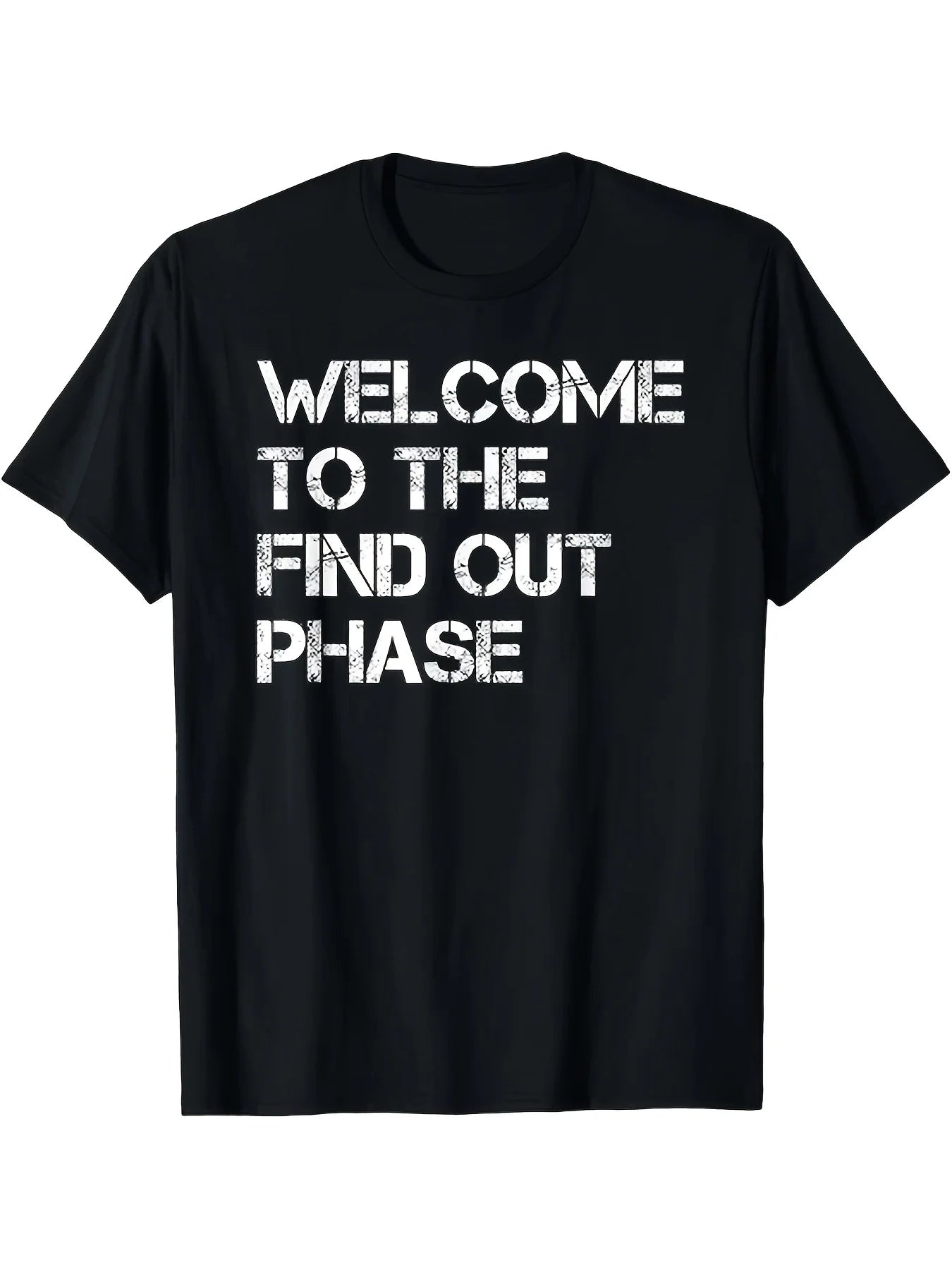 FAFO Welcome to Exploration Stage Design Unisex T-Shirt | Crew Neck, Slight Stretch Fabric, Regular Fit, Casual Style, All-season