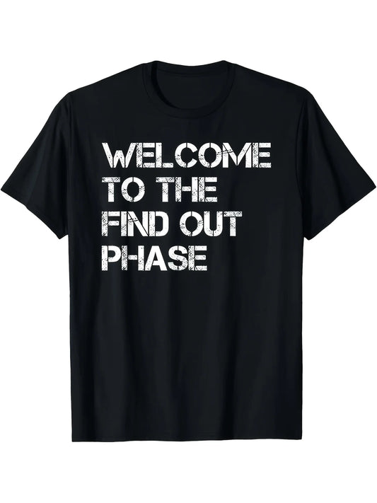 FAFO Welcome to Exploration Stage Design Unisex T-Shirt | Crew Neck, Slight Stretch Fabric, Regular Fit, Casual Style, All-season