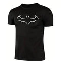 2024 large size mens loose t shirt fashion bat print mens short sleeve t shirt summer new mens casual t shirt black -1 t shirt