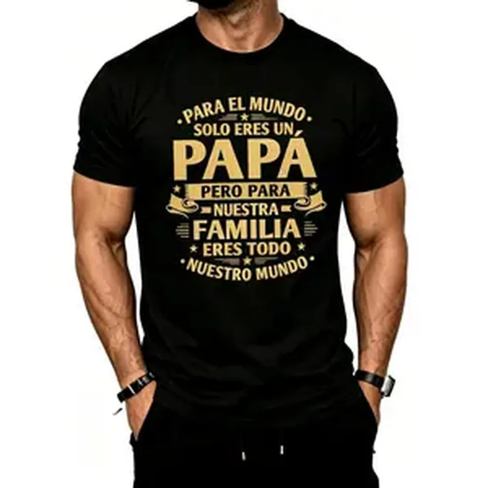 Men's Solid Cotton T-Shirt - Menswear Top with Smooth Fabric, Soft Short Sleeve, Crewneck, Seamless Design for Daily Comfort