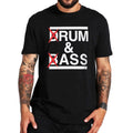 HOT SALE Funny Drum & Bass T-shirt Rum & Butt Lover Joke Y2k Short Sleeve Cotton Soft Neutral O-neck Summer T-shirt Top