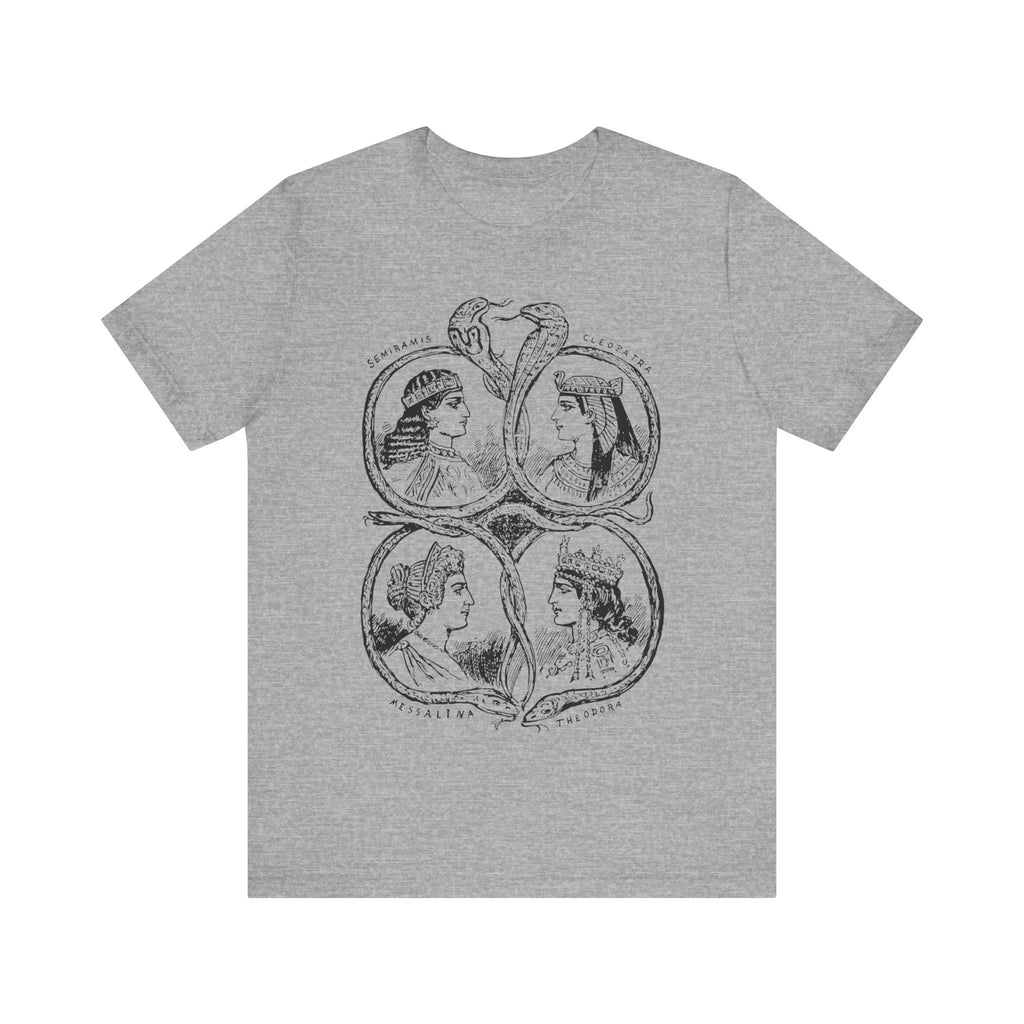 HOT SALE Icon Myth T-shirt Heroine T-shirt Female Icon T-shirt Ancient History Historical Figure Unisex Short-sleeved T-shirt
