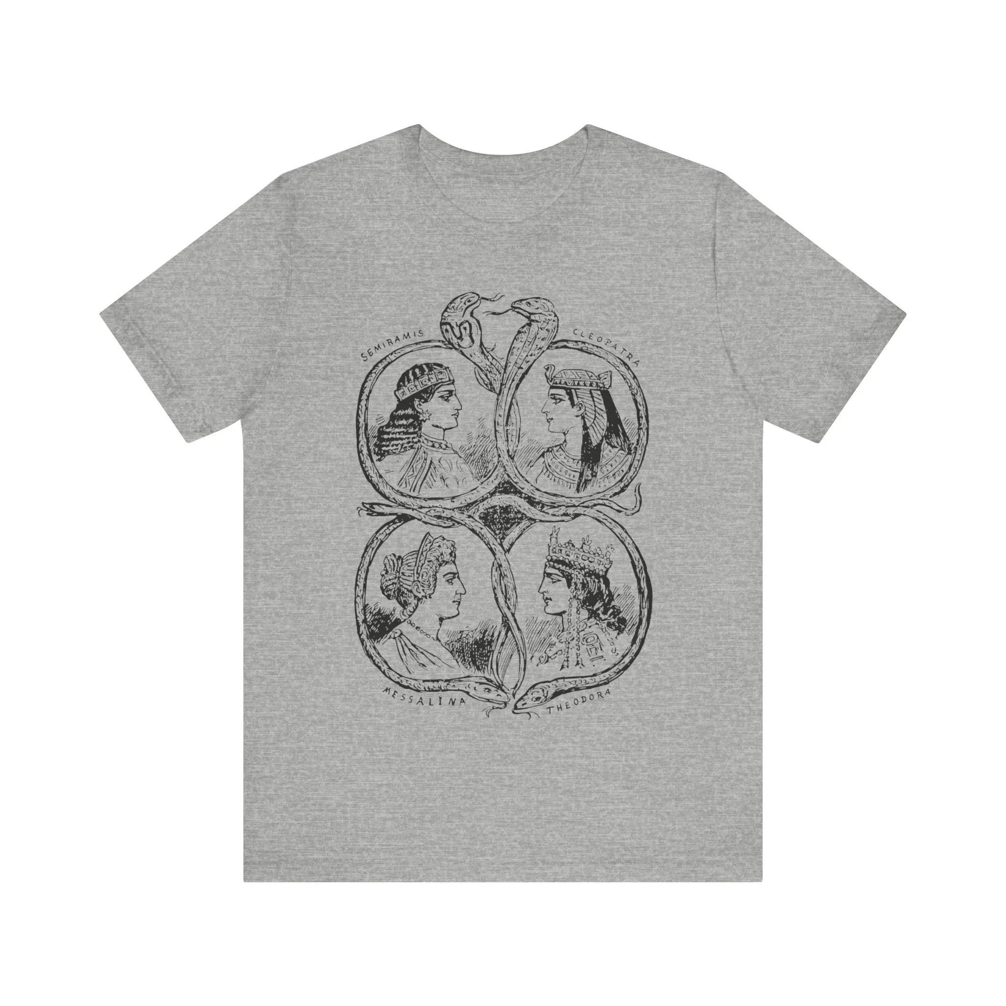 HOT SALE Icon Myth T-shirt Heroine T-shirt Female Icon T-shirt Ancient History Historical Figure Unisex Short-sleeved T-shirt