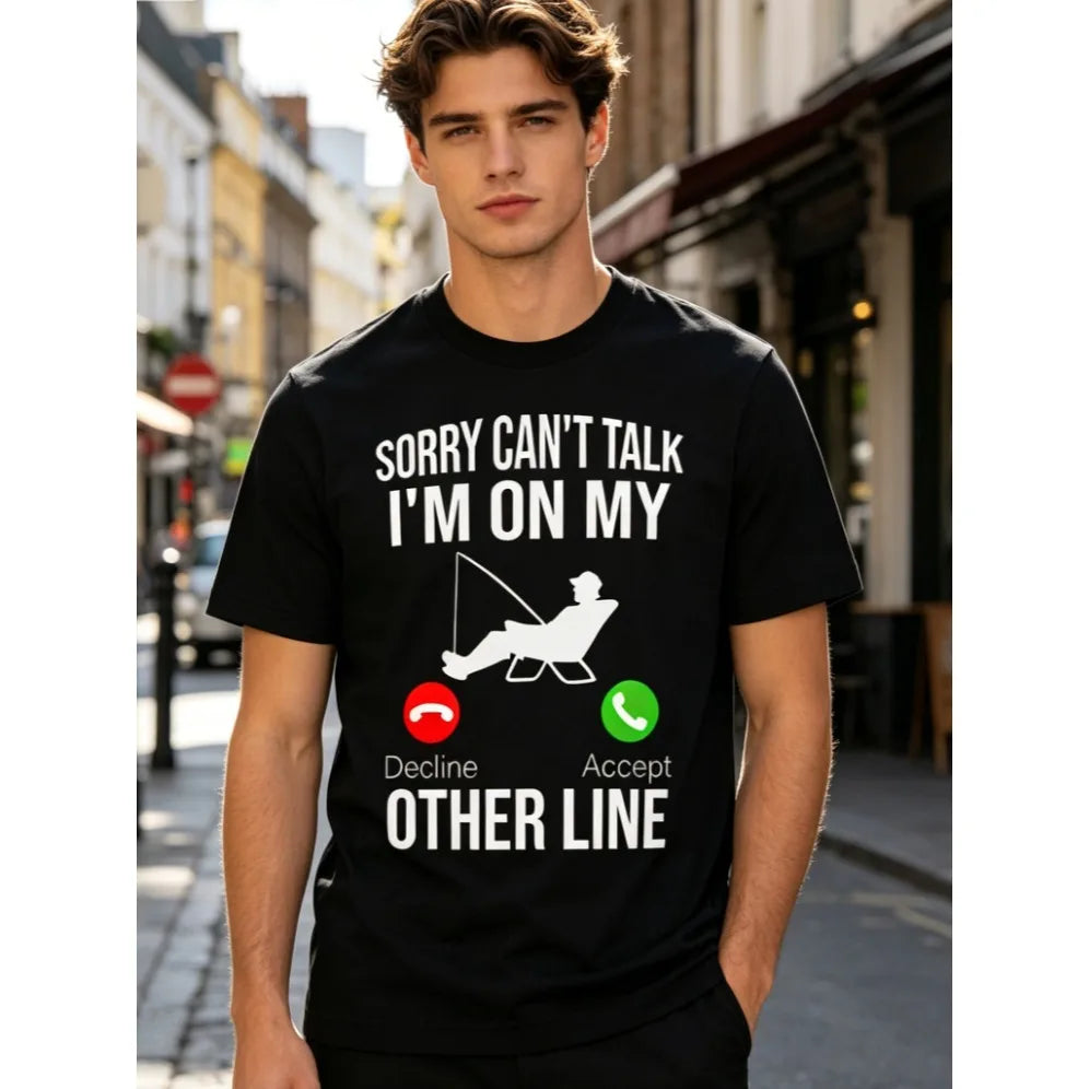 A Classic Retro-Style T-Shirt for Dads Who Love Fishing, Made for Comfort and Easy Washing Makes A Great Unique Gift - Everyday