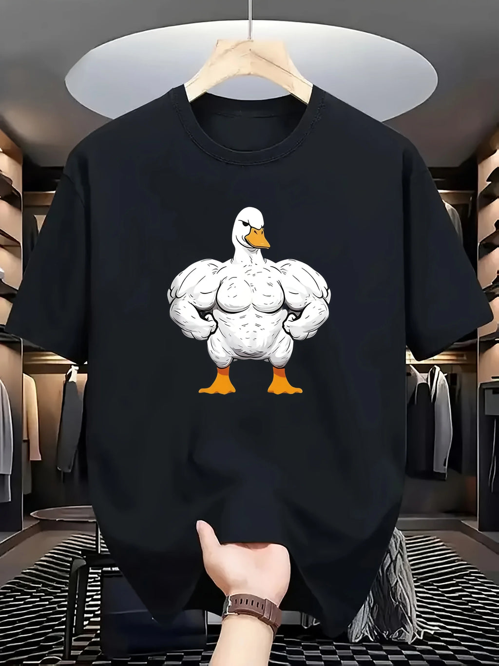 Men'S Fashion Print T-Shirt