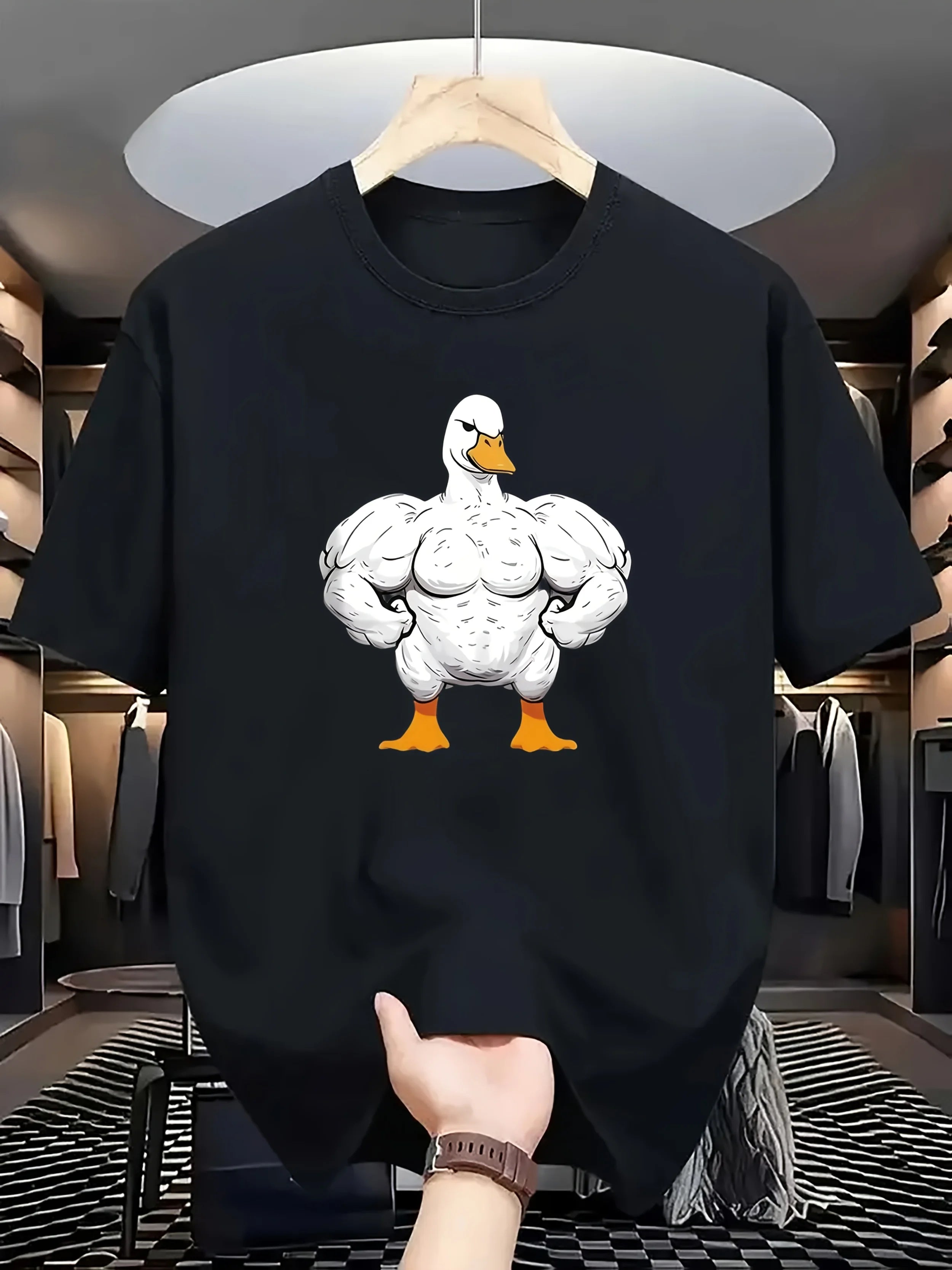 Men'S Fashion Print T-Shirt