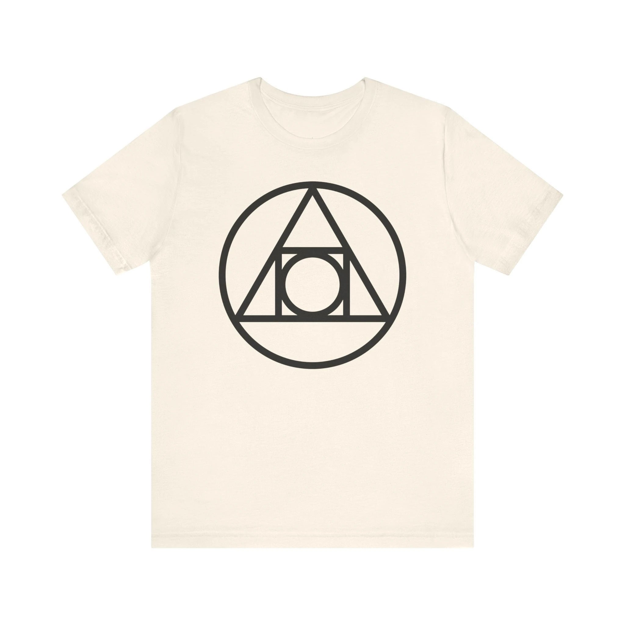The Kybalion Closed Philosophy Mystery T-shirt Witch T-shirt As Mentioned Above Magic Badge Seal Unigender Jersey Short-sleeved