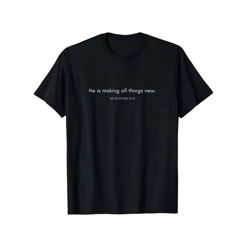 item picture mens christian t shirt with making 21 5 bible verse soft breathable with white script casual church worship wear religious gift for men short sleeve round neck tee