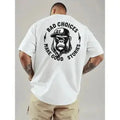 Bad Choices Make Good Stories Chimpanzee Printed Men's Fitted T-shirt, Men's Apparel