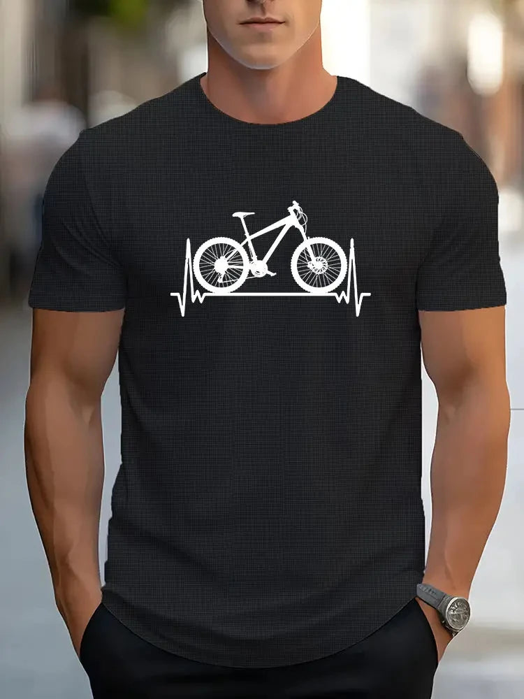 CPU Processor Circuit Diagram T-shirt Men's Summer T-shirt Circuit Board Funny Men's Top Fashion T-shirt Homme Brand Neutral