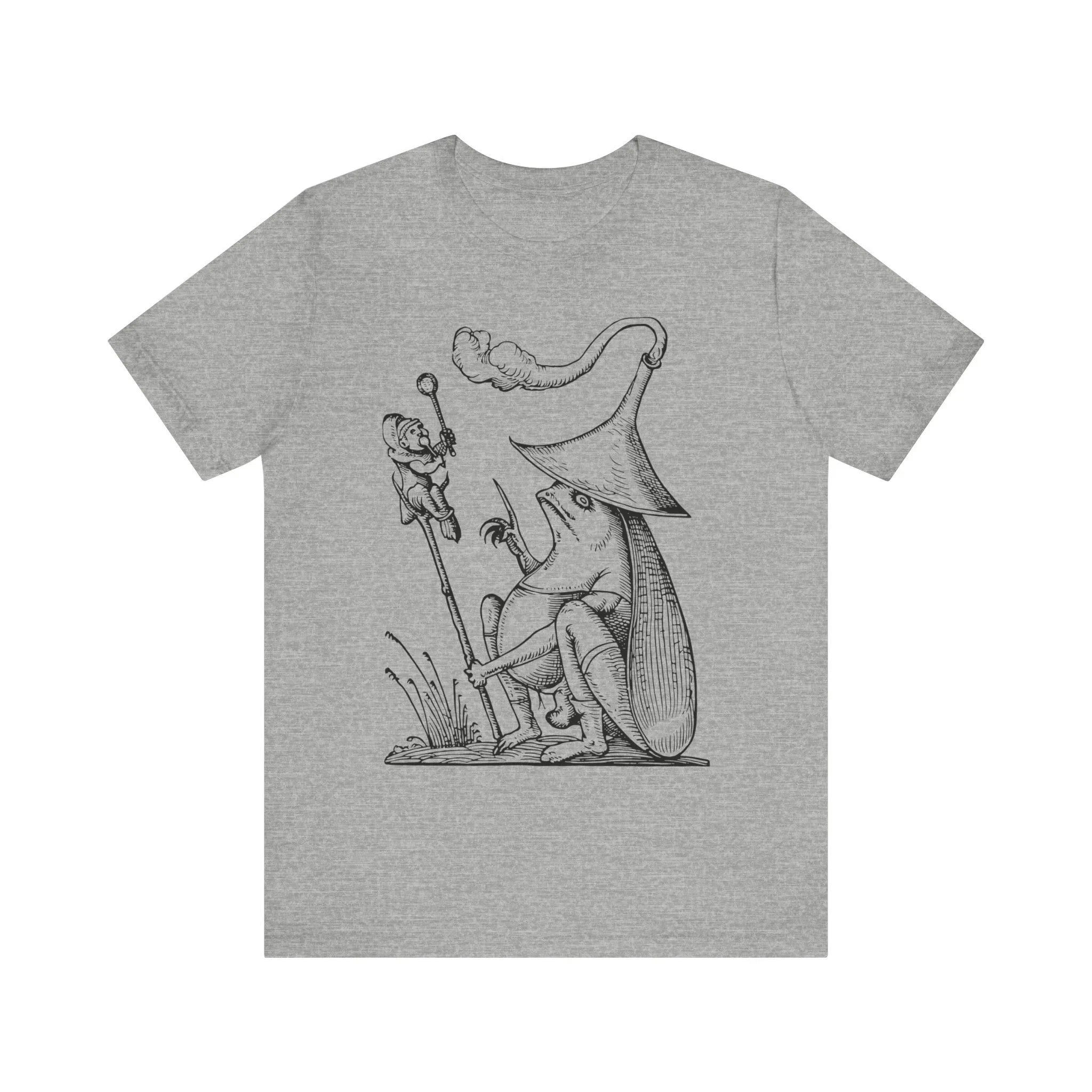 Pantagruel I's Funny Dreams Funny Bug Shirts Retro Surreal Art T-shirts Creepy Weird Unisex Jersey Short-sleeved T-shirts
