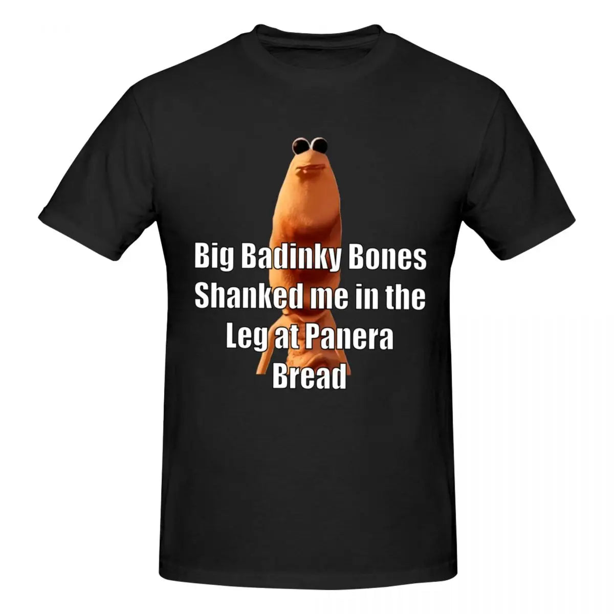 HOT SALE Marcus The Worm Big Badinky Bones Shanked Me T Shirts Graphic Y2K Pops Tees Tshirt for Men Women Clothing