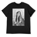 HOT SALE Fashion Virgin Mary Sasha Grey Black and White T-Shirt Blanks Graphic Shirts Anime Stuff Anime Clothes for Men Tee