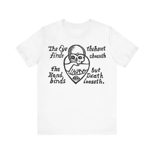 Eyes Find Victorian Motto T-shirt Spirit Tshirt Death T-shirt Scary Dance T-shirt Gothic Skeleton Unisex Sweatshirt Short Sleeve