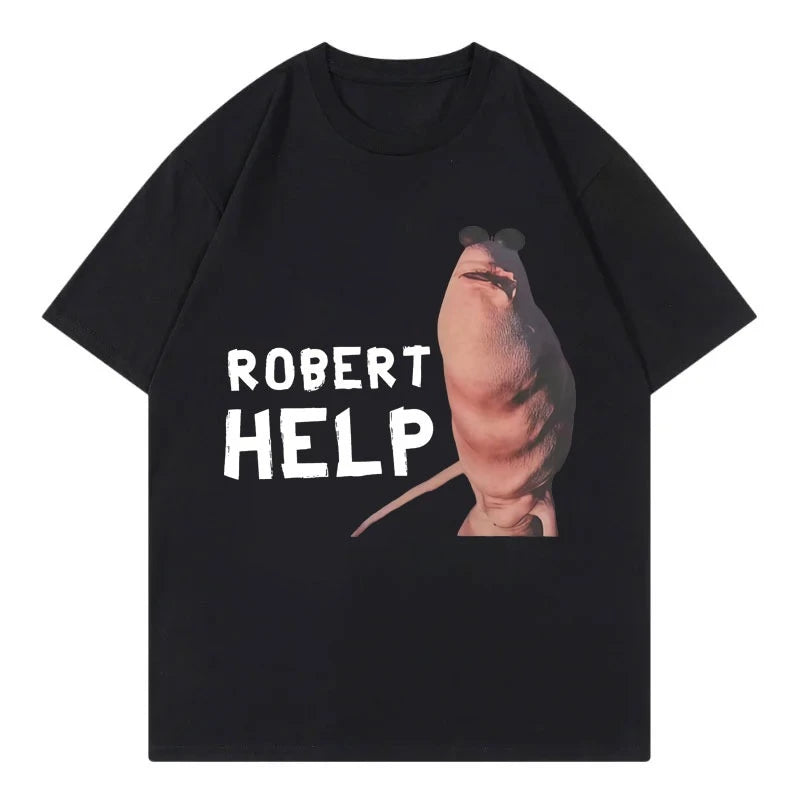 HOT SALE Marcus The Worm Funny Meme T-shirt High Street Summer Fashion Trend Short Sleeve T Shirts Women Casual Oversize Tops