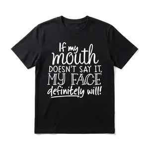 Funny Sarcastic Quote Men's Graphic TShirt, 100% Cotton Short Sleeve Soft Top, Bold Typography Graphic Print Design, for Daily Wear, Streetwear, Weekend, Birthday Gift, Gift for Men, Women and Friends