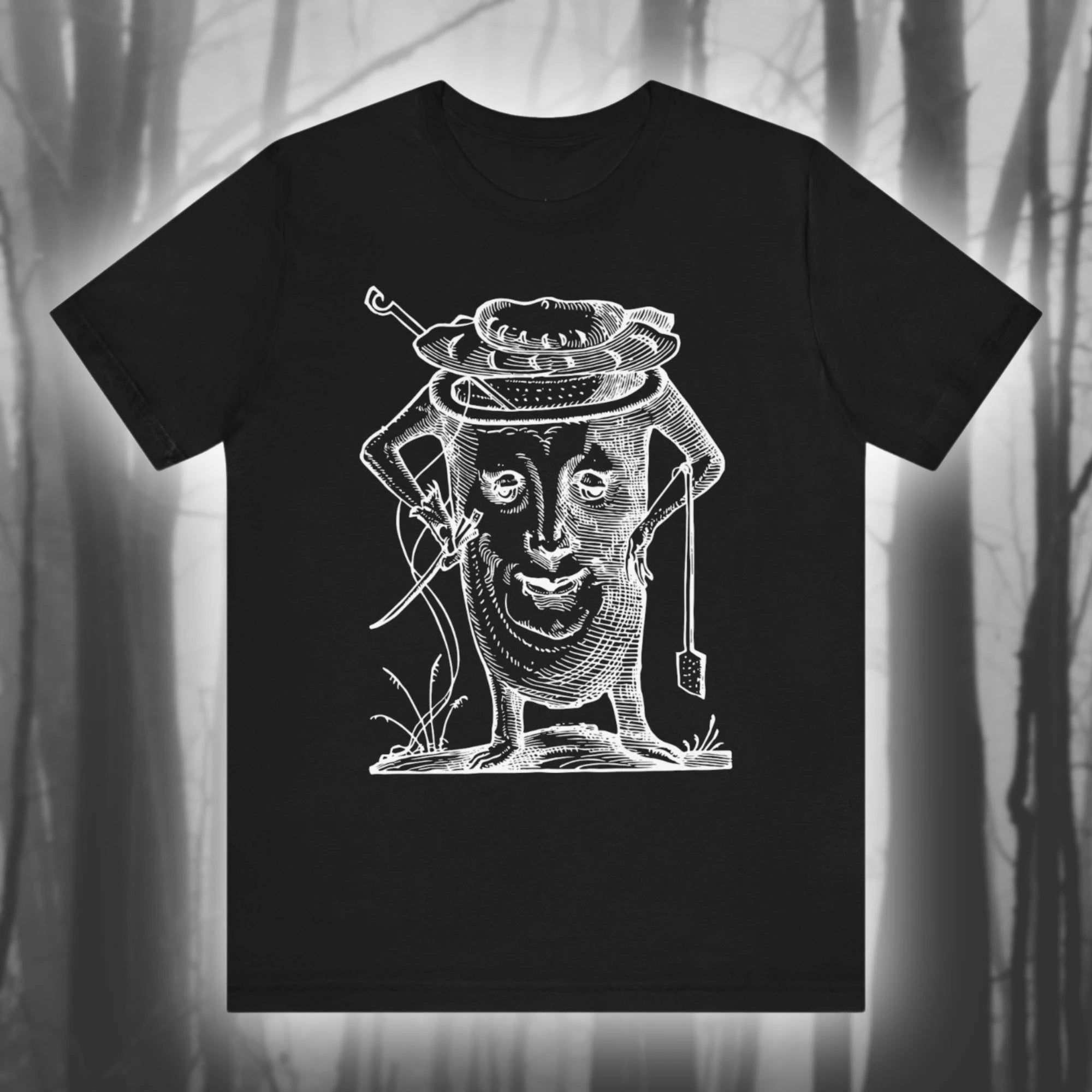 The Drolatic Dreams of Pantagruel III Weird Jar Shirts Retro Surreal Art and Creepily Weird Unisex Sweatshirt Short-sleeved Tees
