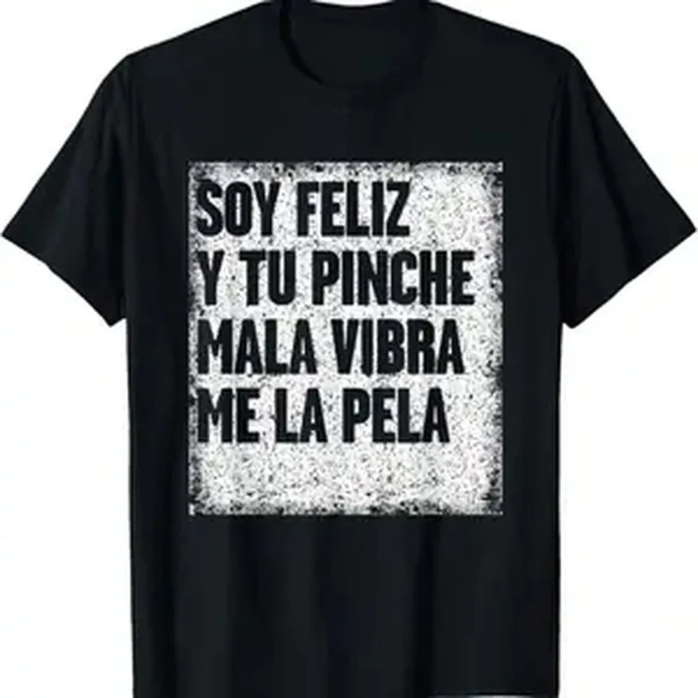 Men's Soft Breathable Fabric Round Neck Graphic T-Shirt - Classic Short-Sleeve Menswear Tee with Funny Mexican-Themed Print for Casual Sports & Outdoor Wear (Pairs with Jackets, Sweatshirts)