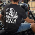 2025 Summer New Brand High Quality  American Classic Retro Cotton Light Breathable Print Short-sleeved T-shirt for Men and Women