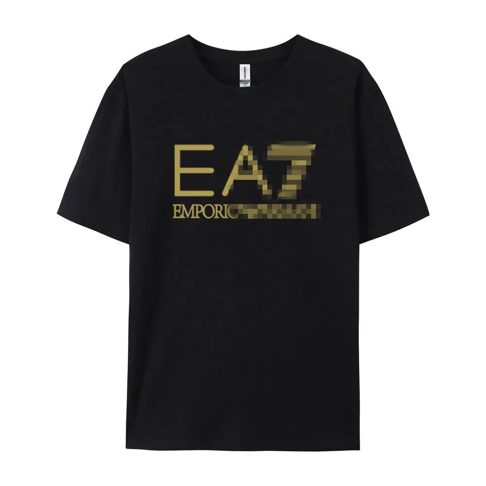 Summer Men's T-Shirt Loose Cool Casual Short Sleeve T-Shirt Versatile Fashion