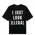 Men's Retro Graphic Print Baggy Streetwear Crew Neck Short-Sleeve Cotton T-Shirt, Funny Statement Casual Sports Top, Unique Gift Idea