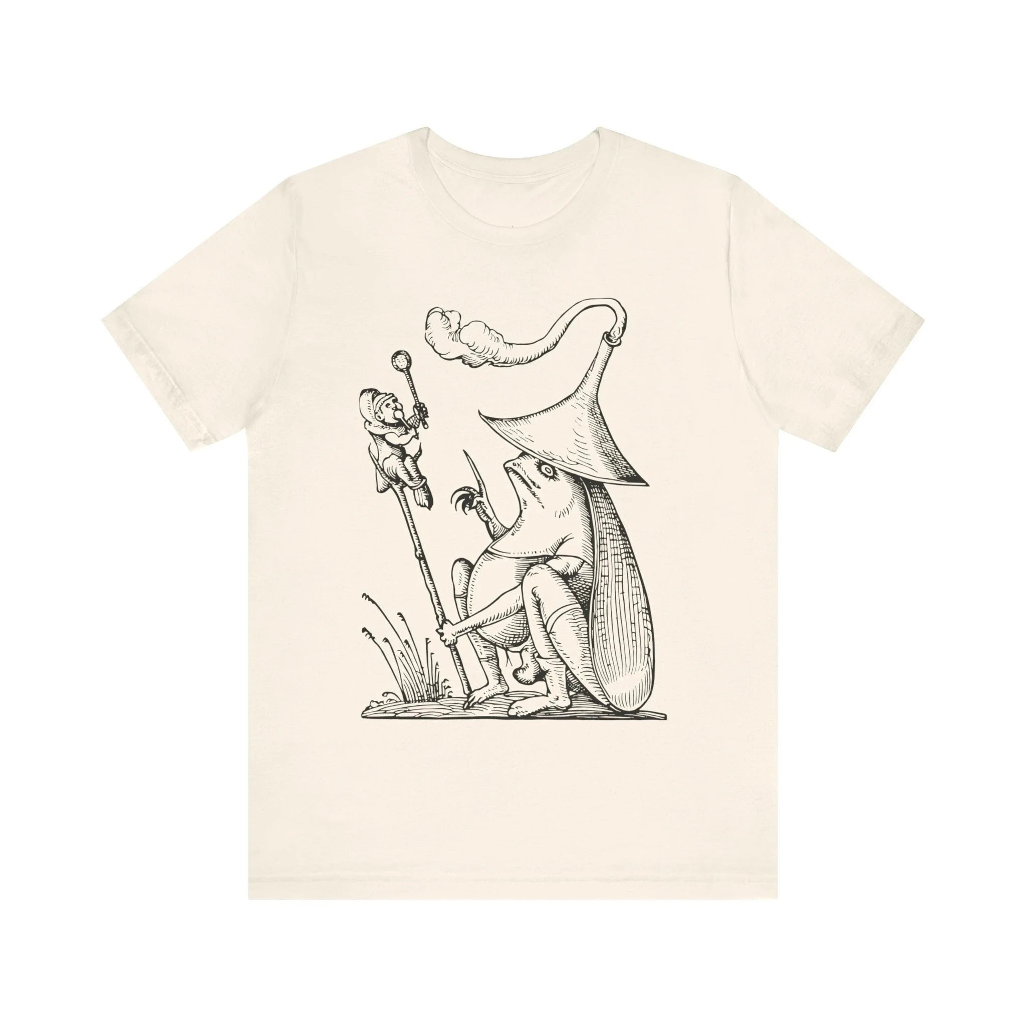 Pantagruel I's Funny Dreams Funny Bug Shirts Retro Surreal Art T-shirts Creepy Weird Unisex Jersey Short-sleeved T-shirts