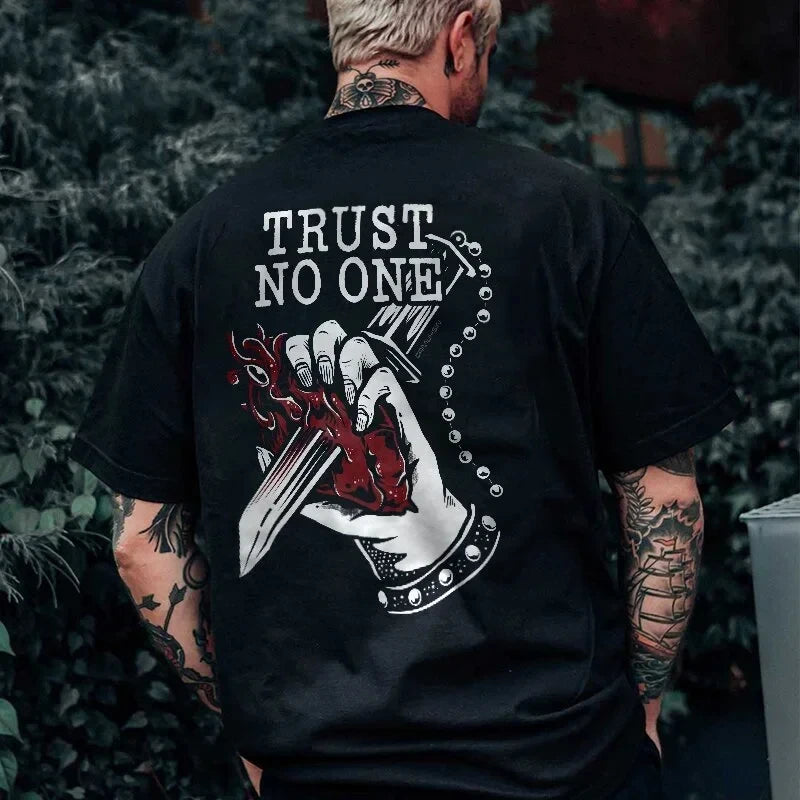 HOT Summer Cool Harajuku Gothic Skulls T-shirts Men Short-sleev Tops Hip-hop Punk Tee Male S-4XL Tees Summer Ropa Hombre Tee